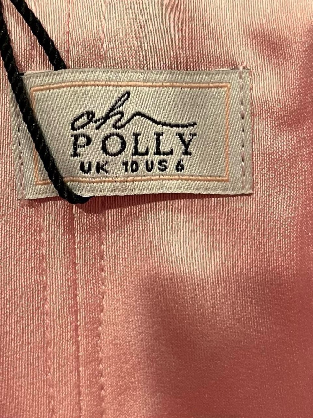 🌸NWT OH POLLY FABIOLA PINK STRAPLESS MINI DRESS🌸 - Picture 4 of 5